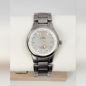 Elgin USA Titanium Solar Drive FK-1151-C “MVP Edition” 38 mm Watch